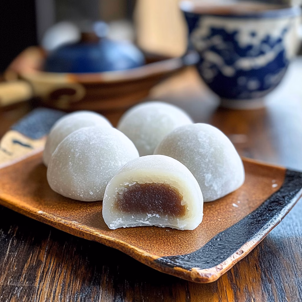 These Daifuku Mochi are soft, chewy Japanese sweet rice cakes that are perfect for dessert! Filled with sweet red bean paste or fresh fruit, they make a delightful treat for any occasion. Try this easy recipe for a fun addition to your Asian desserts. Enjoy these tasty mochi with family and friends at your next gathering!